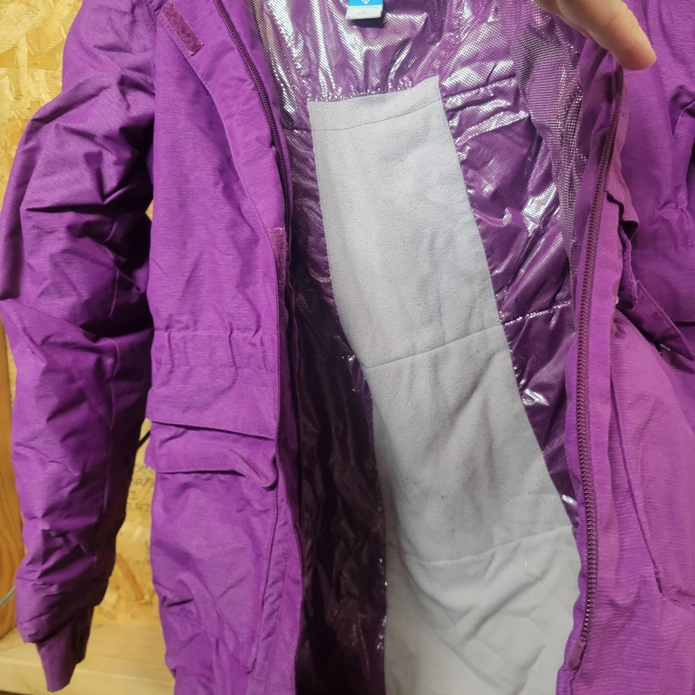 Columbia Vibrant Purple Parka Youth‎ Size XL 18/20
